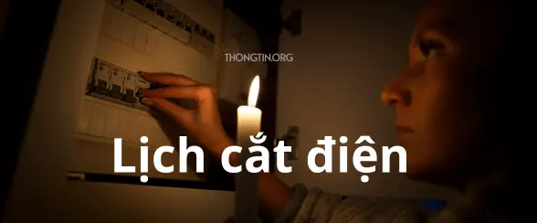Lịch cắt điện